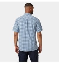 hellblaues Kurzarmhemd von Helly Hansen