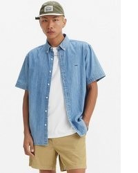 hellblaues Kurzarmhemd von Levi's