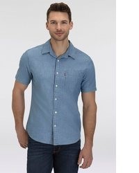 hellblaues Kurzarmhemd von Levi's