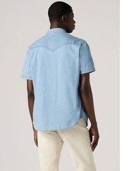 hellblaues Kurzarmhemd von Levi's