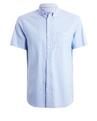 hellblaues Kurzarmhemd von Pier One