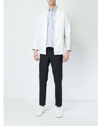 hellblaues Kurzarmhemd von Thom Browne