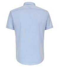 hellblaues Kurzarmhemd von Redmond
