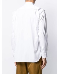 hellblaues Langarmhemd mit Flicken von Comme Des Garcons SHIRT