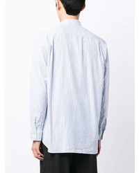 hellblaues Langarmhemd mit Flicken von Comme Des Garcons SHIRT