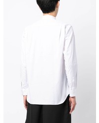 hellblaues Langarmhemd mit Vichy-Muster von Comme Des Garcons SHIRT