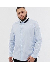 hellblaues Langarmhemd von ASOS DESIGN