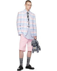 hellblaues Langarmhemd von Thom Browne