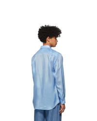 hellblaues Langarmhemd von Comme Des Garcons SHIRT