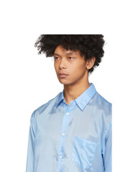 hellblaues Langarmhemd von Comme Des Garcons SHIRT