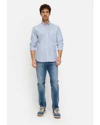 hellblaues Langarmhemd von camel active