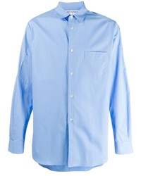 hellblaues Langarmhemd von Comme Des Garcons SHIRT