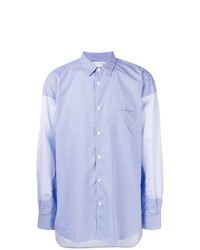 hellblaues Langarmhemd von Comme Des Garcons SHIRT