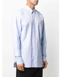 hellblaues Langarmhemd von Comme Des Garcons SHIRT