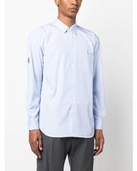 hellblaues Langarmhemd von Comme Des Garcons SHIRT