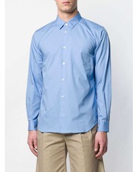 hellblaues Langarmhemd von Comme Des Garcons SHIRT