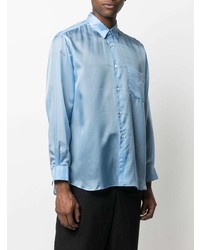 hellblaues Langarmhemd von Comme Des Garcons SHIRT