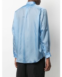 hellblaues Langarmhemd von Comme Des Garcons SHIRT