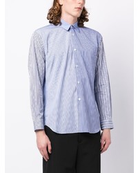 hellblaues Langarmhemd von Comme Des Garcons SHIRT