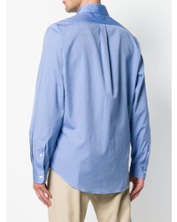 hellblaues Langarmhemd von Ralph Lauren