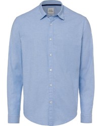 hellblaues Langarmhemd von edc by Esprit