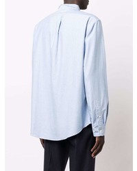 hellblaues Langarmhemd von Polo Ralph Lauren