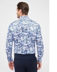 hellblaues Langarmhemd von Eterna