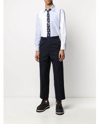 hellblaues Langarmhemd von Thom Browne