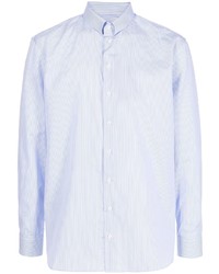 hellblaues Langarmhemd von Giorgio Armani