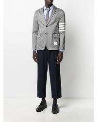 hellblaues Langarmhemd von Thom Browne