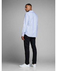 hellblaues Langarmhemd von Jack & Jones