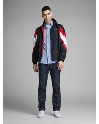 hellblaues Langarmhemd von Jack & Jones