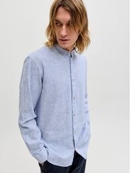 hellblaues Langarmhemd von Jack & Jones