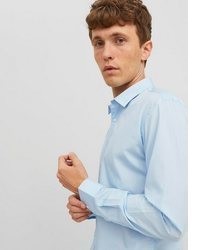 hellblaues Langarmhemd von Jack & Jones