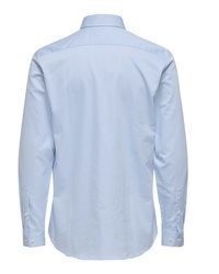 hellblaues Langarmhemd von ONLY & SONS