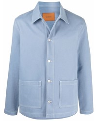 hellblaues Langarmhemd von Sandro