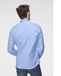 hellblaues Langarmhemd von Selected