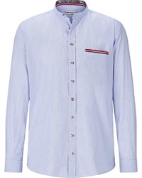 hellblaues Langarmhemd von SHIRTMASTER