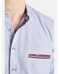 hellblaues Langarmhemd von SHIRTMASTER