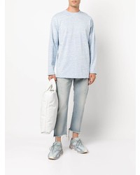 hellblaues Langarmshirt von John Elliott