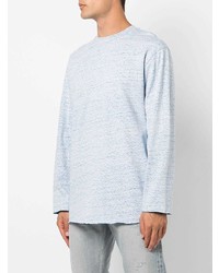 hellblaues Langarmshirt von John Elliott