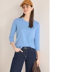 hellblaues Langarmshirt von Cecil