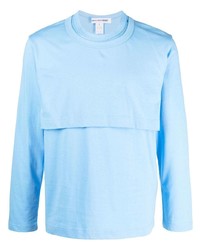 hellblaues Langarmshirt von Comme Des Garcons SHIRT