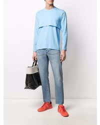 hellblaues Langarmshirt von Comme Des Garcons SHIRT