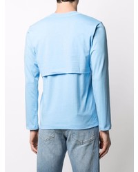 hellblaues Langarmshirt von Comme Des Garcons SHIRT