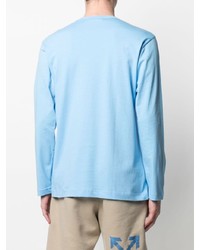 hellblaues Langarmshirt von Comme Des Garcons SHIRT