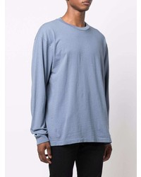 hellblaues Langarmshirt von John Elliott