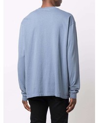 hellblaues Langarmshirt von John Elliott