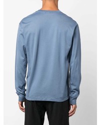 hellblaues Langarmshirt von Stone Island