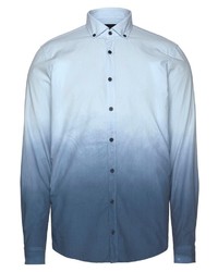 hellblaues Langarmhemd mit Farbverlauf von Joop Jeans